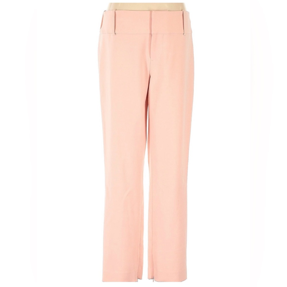 Alice + Olivia Peach Flare Pants